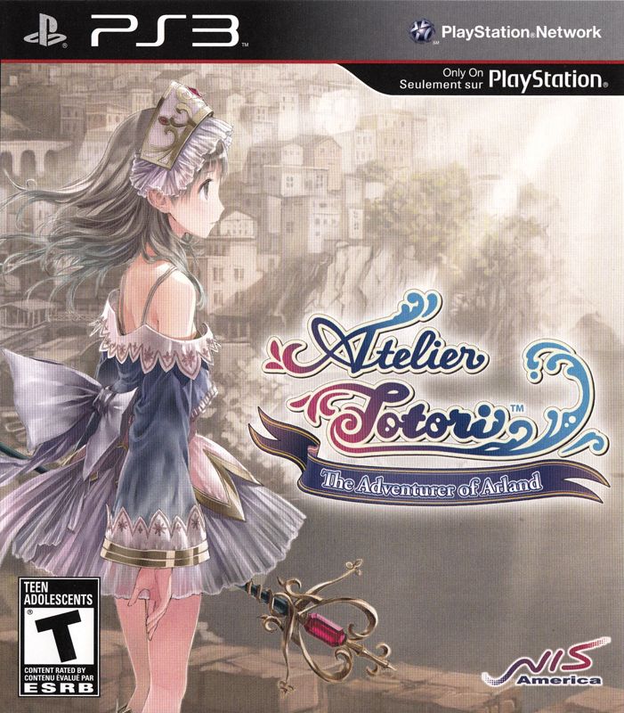 Atelier Totori: The Adventurer of Arland box art for Playstation 3